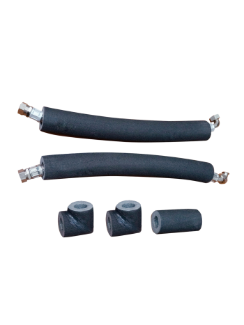 Pre-insulated hoses 1˝ female swivel x 28mm Straight