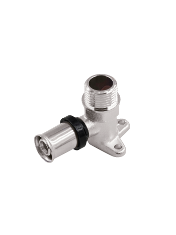 Elbow with Plate-Male 16-20mm