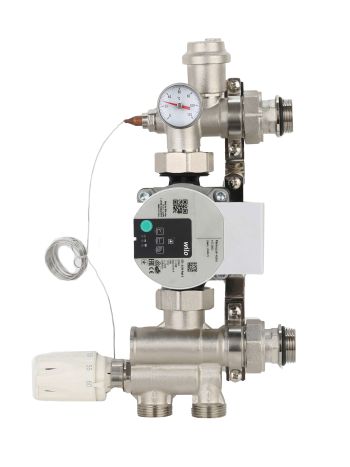 Blending Valve with thermostat head		