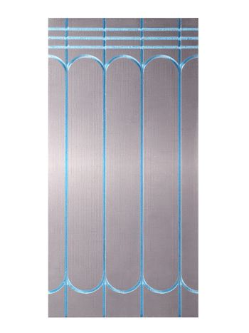 Grooved Cement- Coated Underfloor Heating Xps Board 600x1200x20mm for 16mm pipe