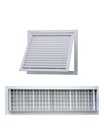 900X110mm concealed Fan coil unit aluminium Ventilation wall ceiling grilles Inlet and outlet