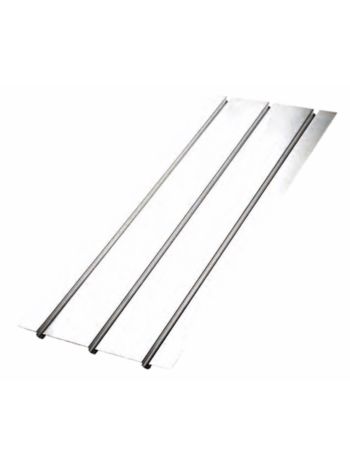 Aluminium Spreader Plate 390mm x 1000mm Triple groove (box of 22)