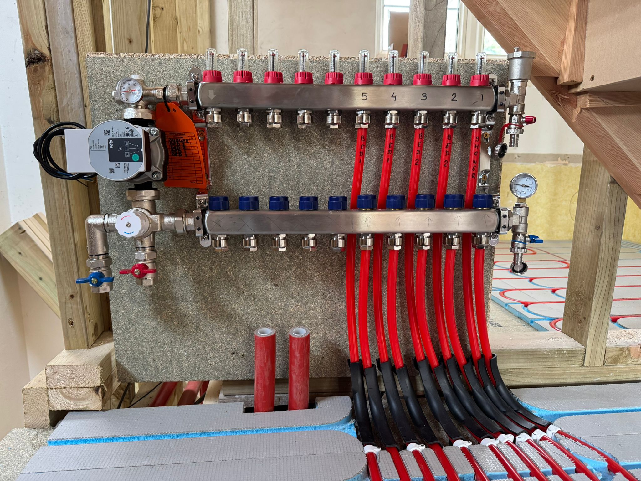 Underfloor Heating Overlay System 4