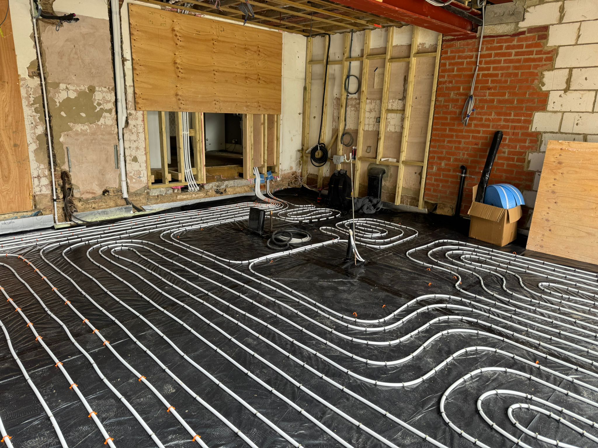 Underfloor Heating Overlay System 1